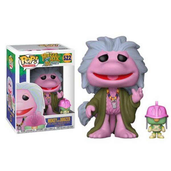 Funko Pop Television - Fraggle Rock 35 Years Mokey With Doozer 522 (Vaulted)
