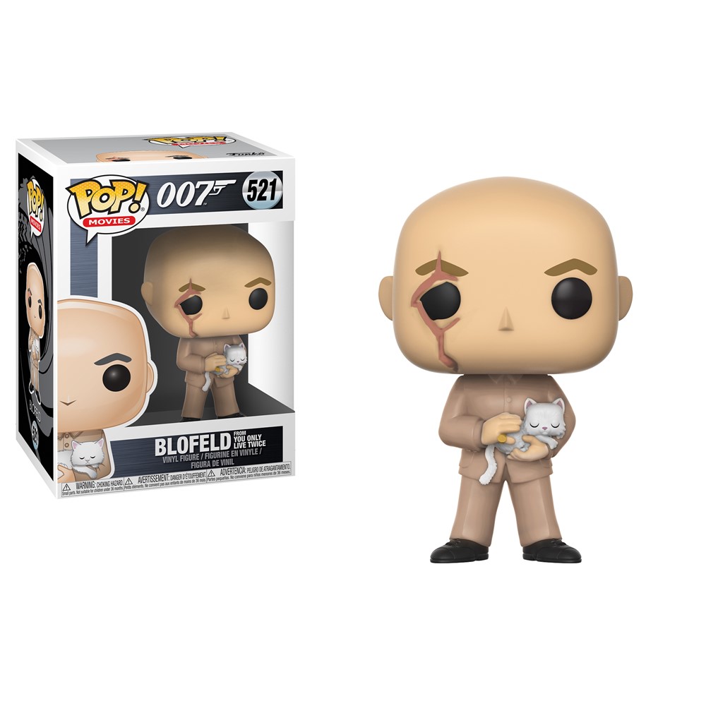 Funko Pop Movies - 007 Blofeld 521 (You Only Live Twice) (Vaulted)