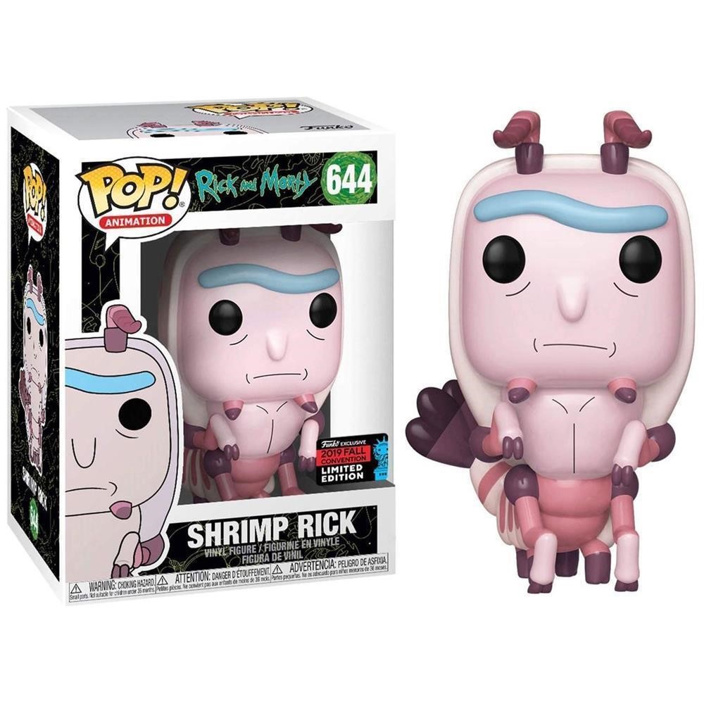 Funko Pop Animation - Rick And Morty Shrimp Rick 644 (Exclusive 2019 Fall Convention)