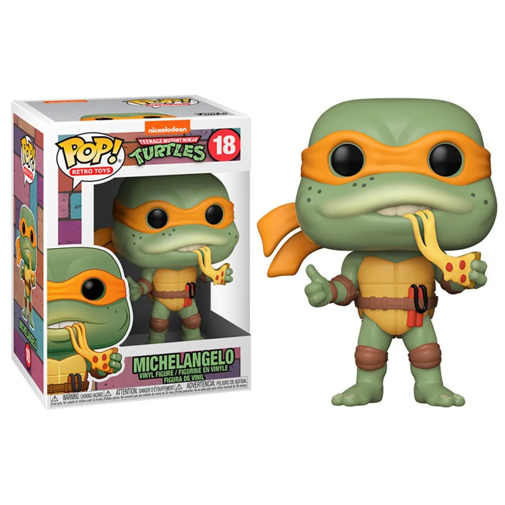 Funko Pop Retro Toys - Teenage Mutant Ninja Turtles Michelangelo 18