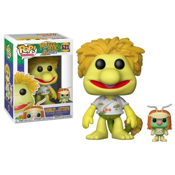 Funko Pop Television - Fraggle Rock 35 Years Wembley With Cotterpin 521 (Vaulted)