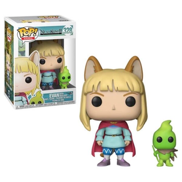Funko Pop Games - Ni No Kuni 2 Evan With Higgledy 328 (Vaulted)