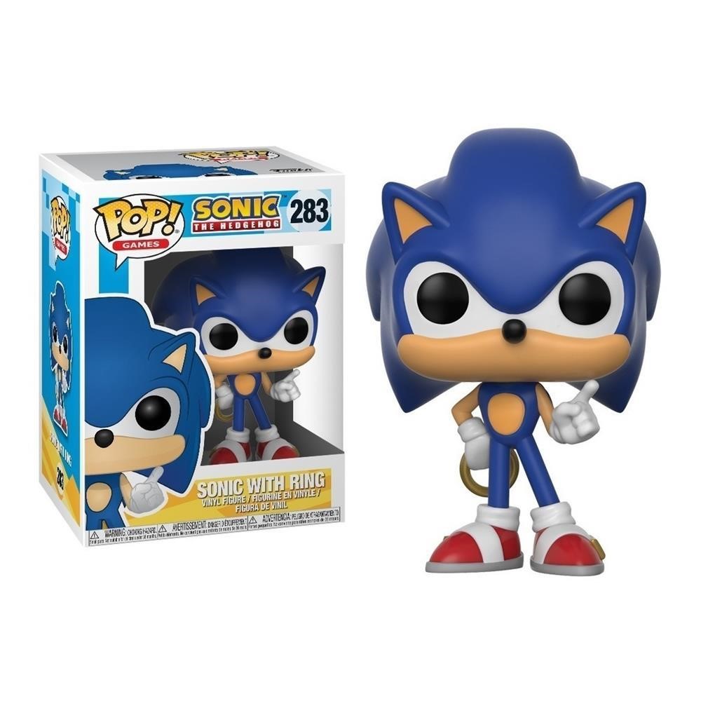 Funko Pop Games - Sonic The Hedgehog Sonic With Ring 283