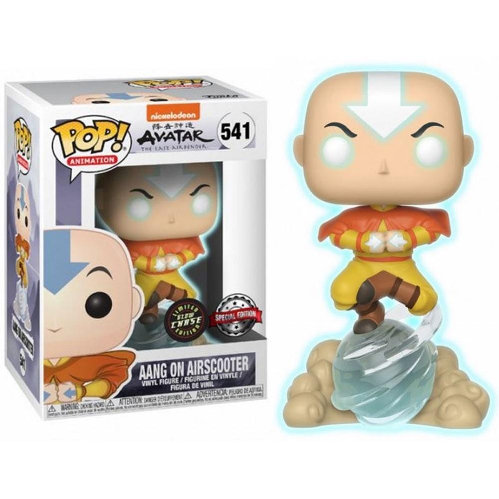 Funko Pop Animation - Avatar Aang On Aiscooter 541 (Chase)(Glow)(Special Edition)