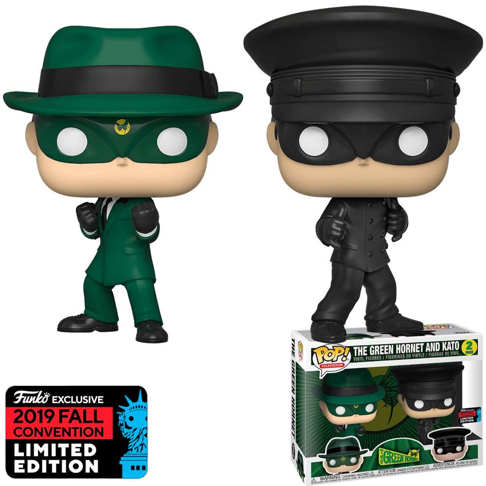 Funko Pop Television - The Green Hornet And Kato 2 Pack (2019 Fall Convention Limited Edition)