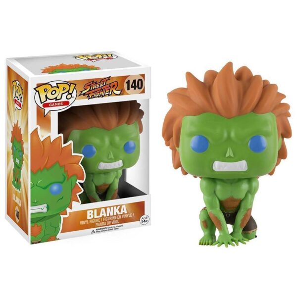 Funko Pop Games - Street Fighter Blanka 140 (Vaulted)