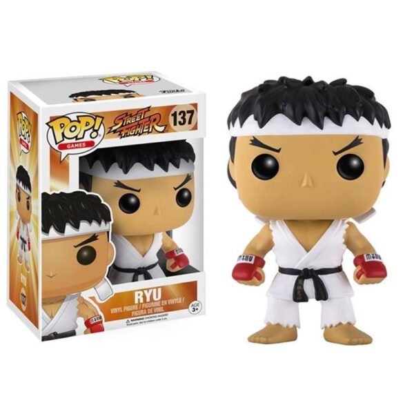 Funko Pop Games - Street Fighter Ryu White Headband 137