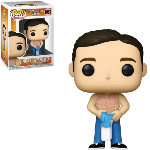 Funko Pop Movies - The-40-Year-Old-Virgin Andy Stitzer (Waxed) 1063