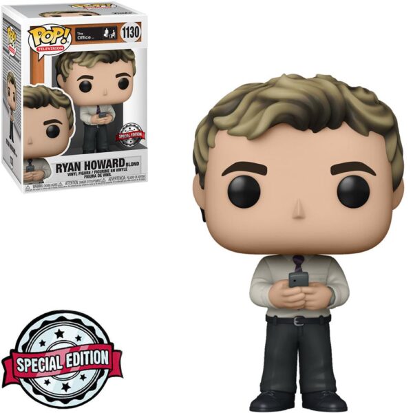 Funko Pop Television - The Office Ryan Howard Blond 1130 (Special Edition)