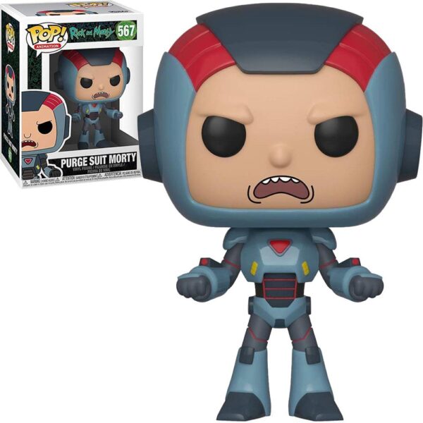 Funko Pop Animation - Rick And Morty Purge Suit Morty 567