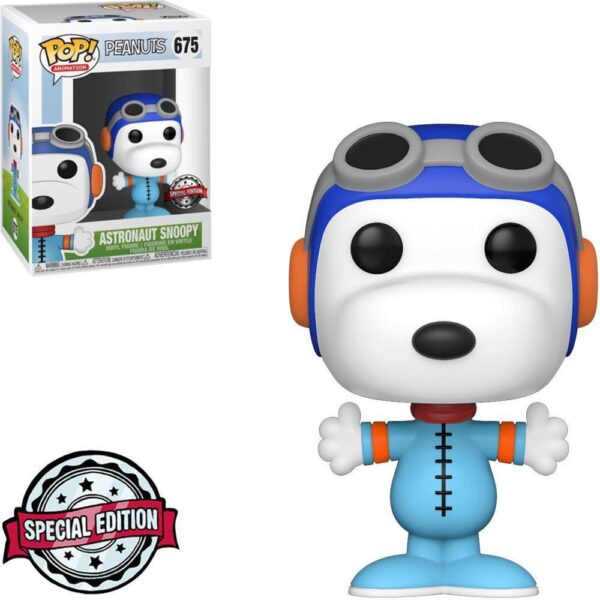 Funko Pop Animation - Peanuts Astronaut Snoopy 675 (Special Edition) (Vaulted)