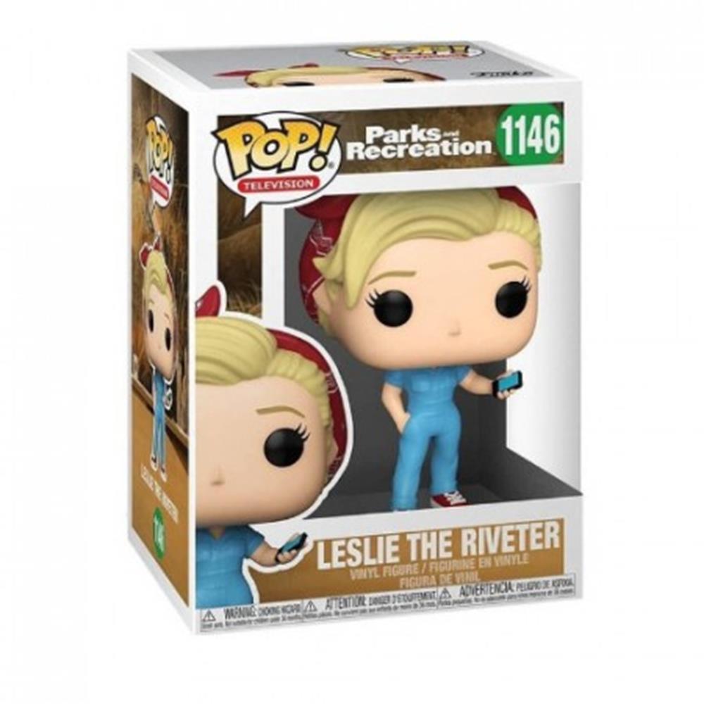 Funko Pop Television - Parks And Recreation Leslie The Riveter 1146