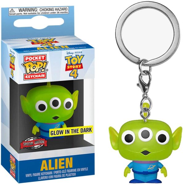 Funko Pocket Keychain - Toy Story 4 - Alien (Special Edition) (Glows)