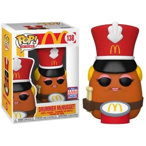 Funko Pop Ad Icons - Mcdonalds Drummer Mcnugget 138 (Summer Convention 2021)