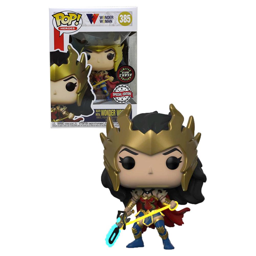 Funko Pop Heroes - Wonder Woman 385 (Special Edition) (Chase)