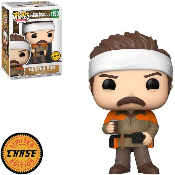 Funko Pop Television - Parks And Recreation Hunter Ron 1150 (Chase)