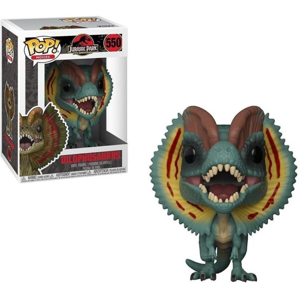 Funko Pop Movies - Jurassic Park Dilophosaurus 550