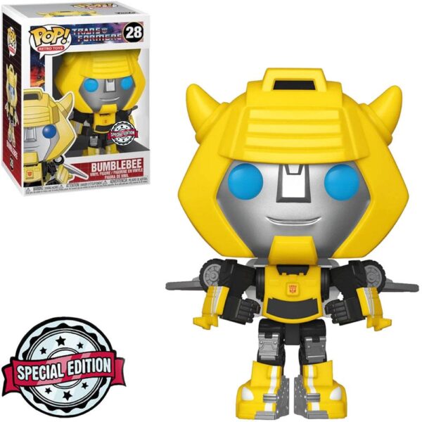 Funko Pop Retro Toys - Transformers Bumblebee 28 (Special Edition) (Vaulted)