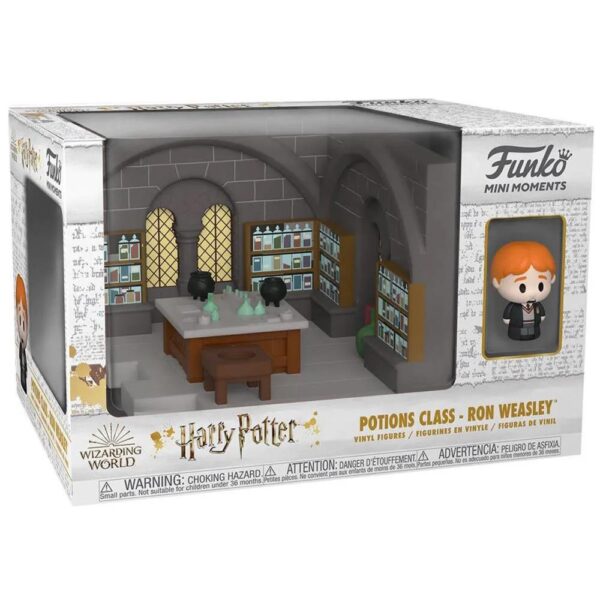 Funko - Harry Potter - Diorama Mini Moments Ron Weasley