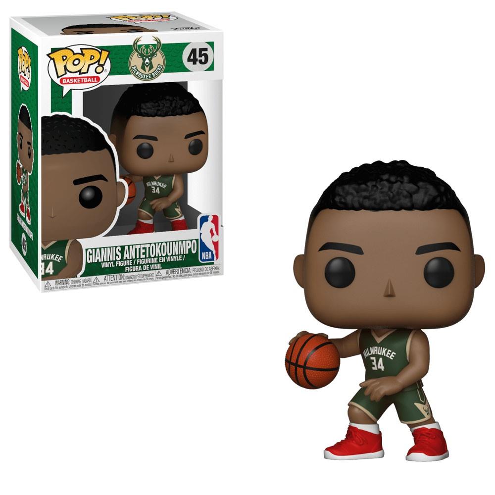 Funko Pop Basketball - Milwaukee Bucks Giannis Antetokounmpo 45