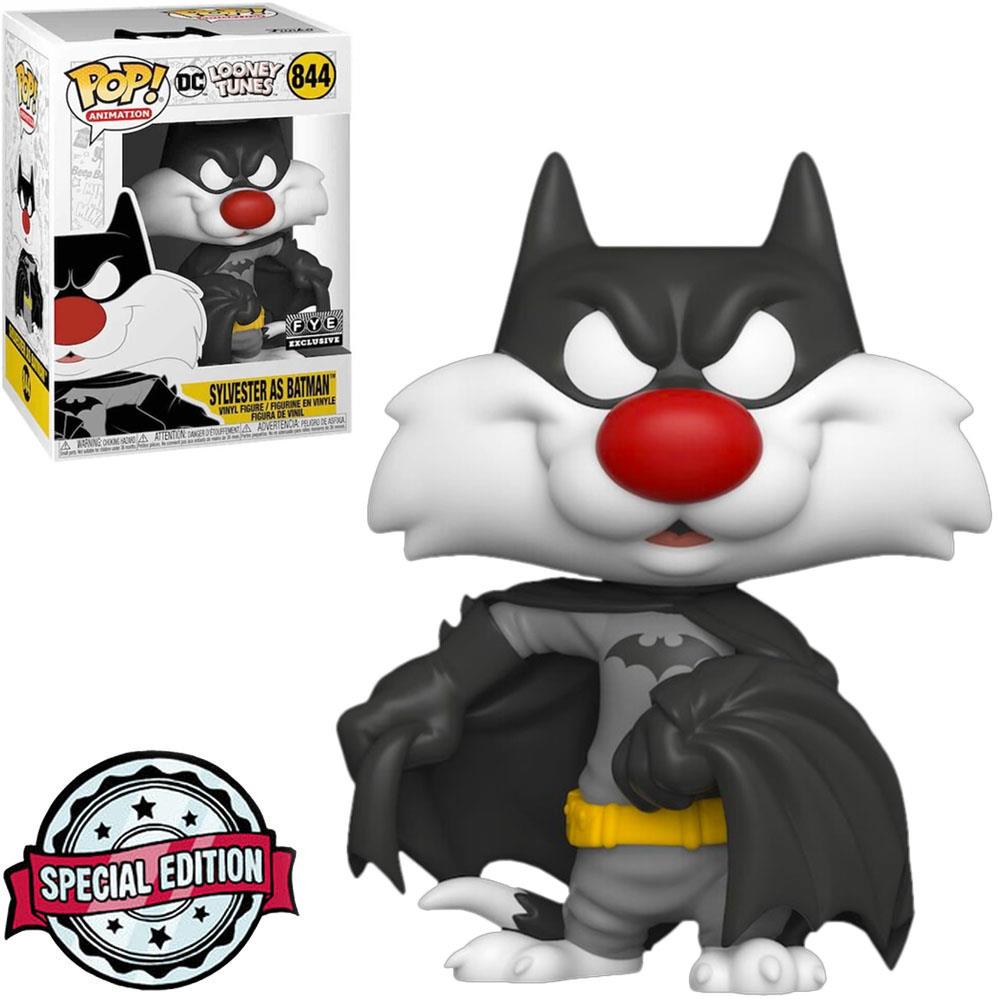 Funko Pop Animation - Looney Tunes Sylvester As Batman 844 (Special Edition) (Vaulted)