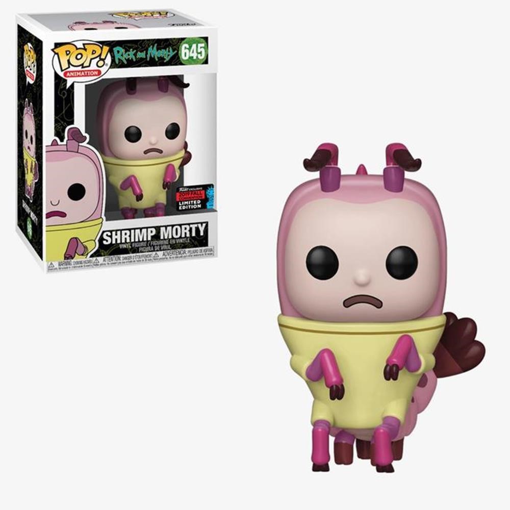 Funko Pop Animation - Rick And Morty Shrimp Morty 645 (Exclusive 2019 Fall Convention) (Vaulted)