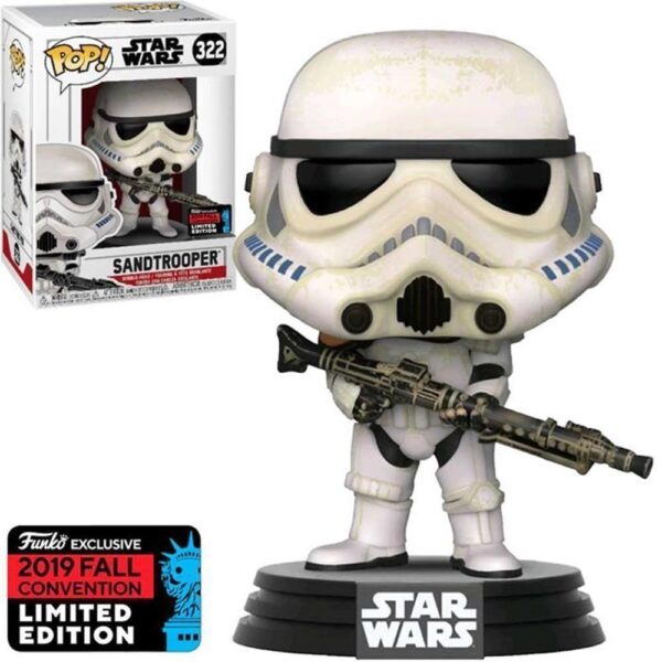Funko Pop Star Wars - Sandtrooper 322 (2019 Fall Convention Limited Edition Exclusive)