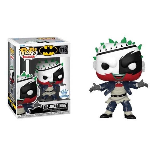 Funko Pop The Joker King 416 (Heroes) (Funko Exclusive) (Coringa)