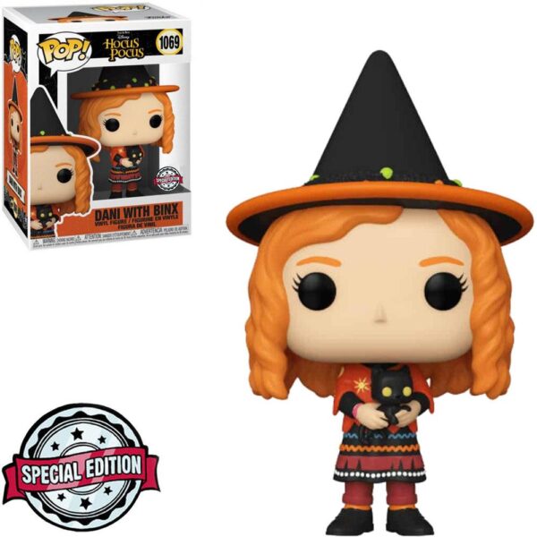 Funko Pop Disney - Hocus Pocus Dani With Binx 1069 (Special Edition)