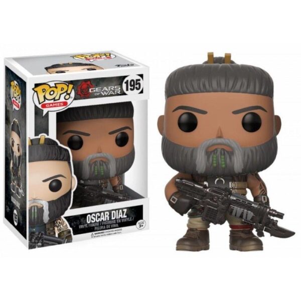 Funko Pop Oscar Diaz 195 (Games) (Gears Of War)