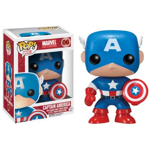 Funko Pop Marvel - Marvel Universe Captain America 06