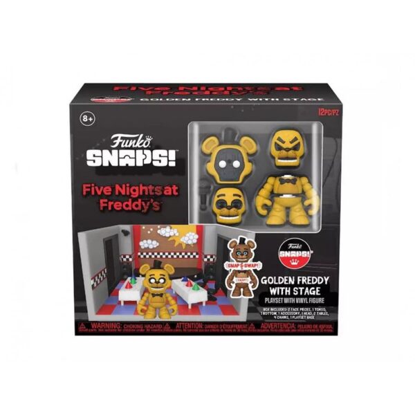 Funko Snaps Golden Freddy With Stage (Boneco) (Five Nights At Freddy) (Games)