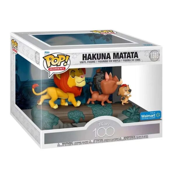 Funko Pop Hakuna Matata 1313 (Disney) (Moments) (Sized) (Special Edition) (Lion King) (O Rei Leão)