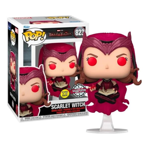 Funko Pop Scarlet Witch 823 (Marvel) (Wandavision) (Special Edition) (Vaulted)