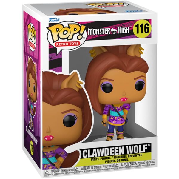 Funko Pop Clawdeen Wolf 116 (Monster High) (Retro Toys)