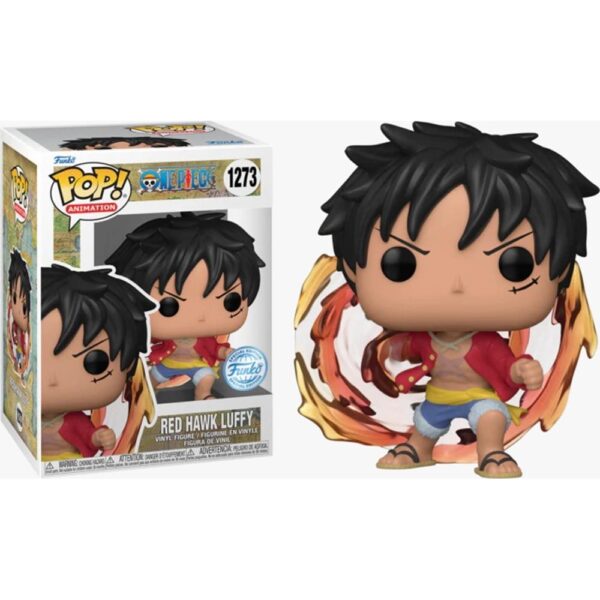 Funko Pop Red Hawk Luffy 1273 (One Piece) (Animation) (Special Edition)