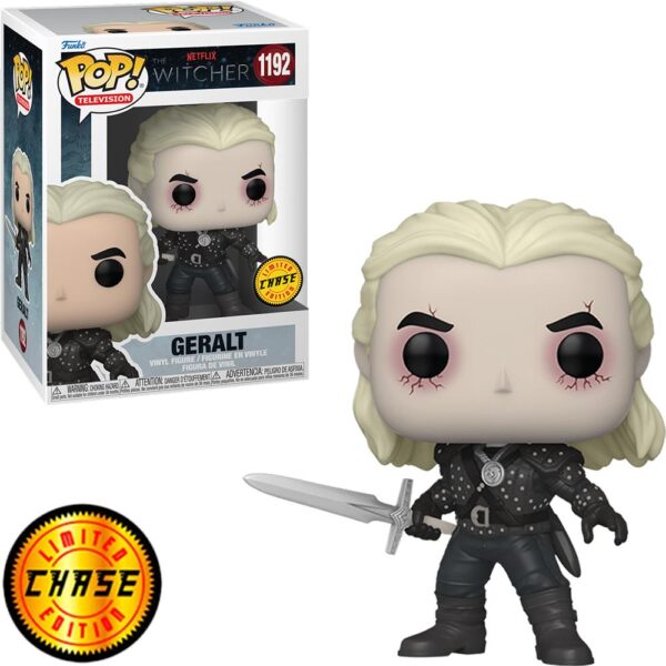 Funko Pop Geralt 1192 (The Witcher) (Television) (Chase)