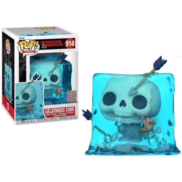 Funko Pop Gelatinous Cube 914 (Dungeons And Dragons) (D&Amp;D) (Games) (Wondrous Convention 2023)