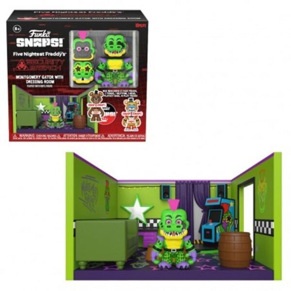 Funko Snaps Montgomery Gator With Dressroom (Boneco) (Five Nights At Freddy) (Games)